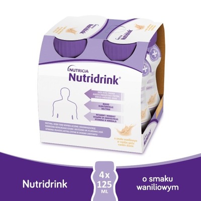 Nutridrink o smaku waniliowym