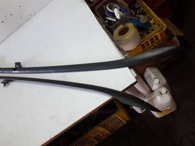 Skoda octavia 2 ii lift 08-12r рейлінги дахові komolet фото №1