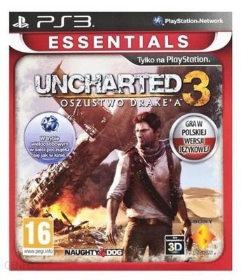 Uncharted 3 Oszustwo Drake'a PS3 Używana