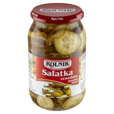 Sałatka szwedzka 900ml Rolnik