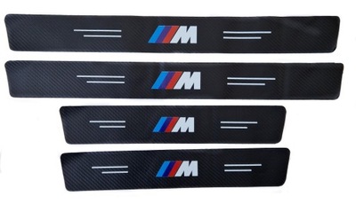 BMW MPOWER NAKLEJKI FOLIA OCHRONNA NA PROGI 4szt.