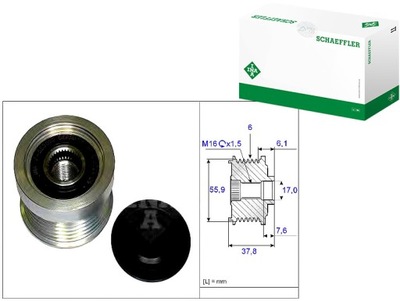 ROUE POULIE GÉNÉRATEUR VOLVO INA - milautoparts-fr.ukrlive.com