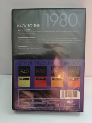 BACK TO THE 1980s DVD