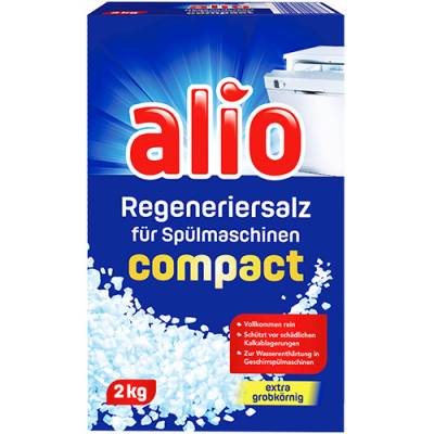 Alio Regeneriersalz Compact Sól do Zmywarki 2kg