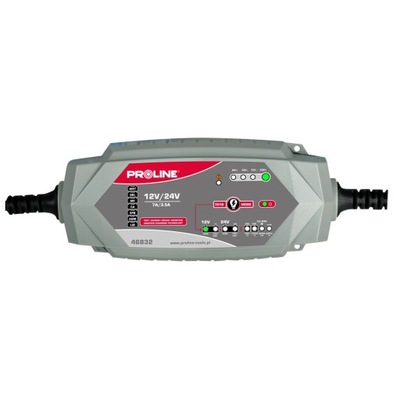 ЗАРЯДНОЕ УСТРОЙСТВО INWERTOROWY 12V/24V,7A/3.5A CE PROLINE