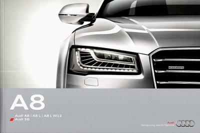 PROSPEKT AUDI A8 / A8 L / A8 L W12 / AUDI S8 