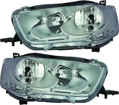 Фари лампи citroen c-elysee '12- kpl depo фото №1