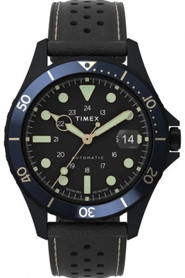 Timex Automatic Watch TW2V41400, czarny, TW2V41400