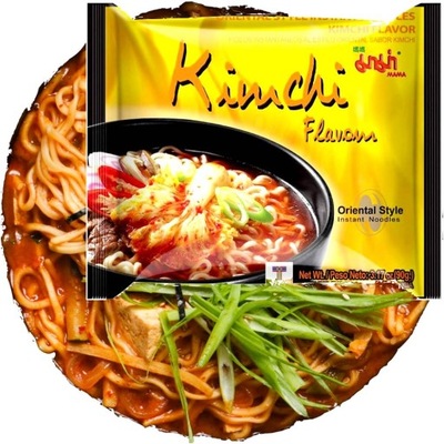 Tajska Zupka Błyskawiczna Makaron Instant o Smaku KimChi Hot 90g MAMA