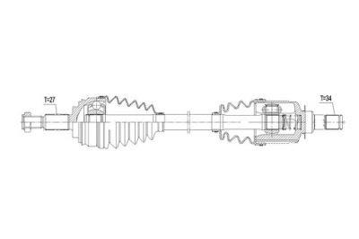 Nty npw-re-081 wał привідний фото №1