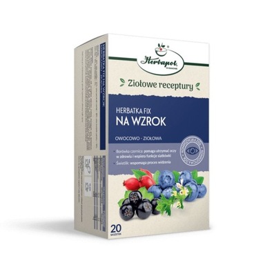 Herbatka na Wzrok FIX 40g (20x2g) - Herbapol Kraków