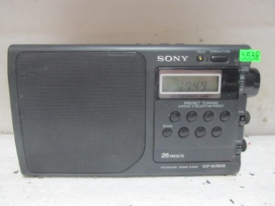 RADIO SONY ICF-M760S - NR S538
