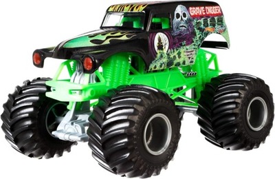 Samochód Monster Jam Grave Digger Hot Wheels CBY61/CCB06