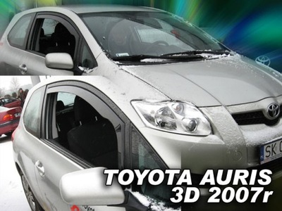 DEFLECTORES HEKO TOYOTA AURIS 3D 2007-2012 PIEZAS  