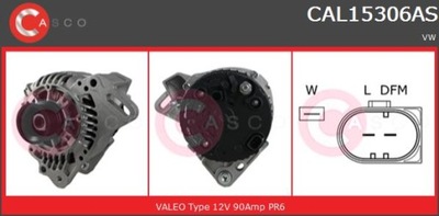 Генератори casco cal15306as фото №1