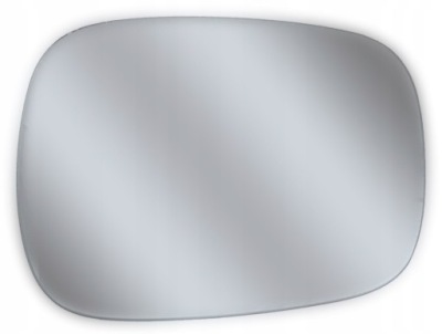 Вкладыш зеркало nissan kubistar 03-08 плоское правое фото №1