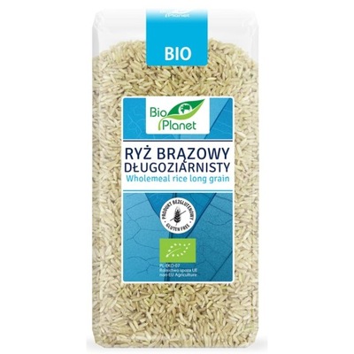 Ryż Brązowy Długoziarnisty Bio 500 G - Bio Planet