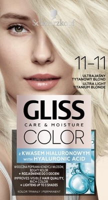 Schwarzkopf Gliss Color Krem koloryzujący nr 11-1