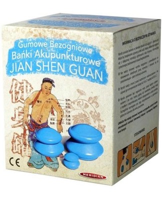 Jian Shen Guan chińskie bańki akupunkturowe 4 szt.