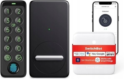 SWITCHBOT INTELIGENTNY ZAMEK DO DRZWI Z ODCISKIEM PALCA