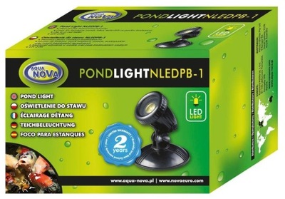 Aqua Nova Oświetlenie Led Oczko 1Szt NLED-PB1 1x1W