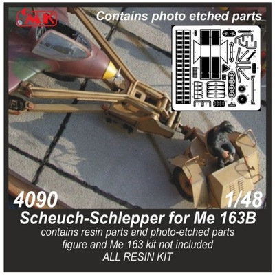 Schleuch-Schlepper for Me-163B CMK4090 1/48