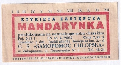 WWG Zakopane Mandarynka sprzedaż prywatna