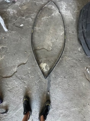 Mercedes w207 рестайлинг  молдинг хром кровельная левая правая фото №1