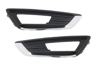 Решётка решётка радиатора бампер ford focus iii mk 3 lift 14- фото №1