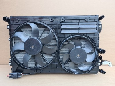 Комплект радиатор vw scirocco 1.4tsi 2.0tdi 2014-17 фото №1