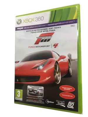 Forza MotorSport 4 X360 3xPL