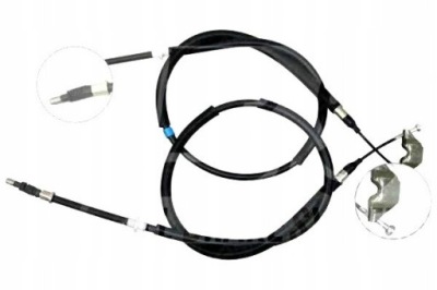 Трос тормоза ручного opel astra h 04- фото №1