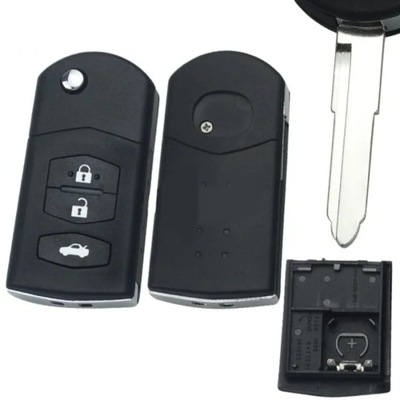 Корпус pilot ключ do mazda 2 3 5 6 cx-7 rx-8 фото №1