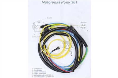 INSTALACJA ELEKTRYCZNA MOTORYNKA PONY 301