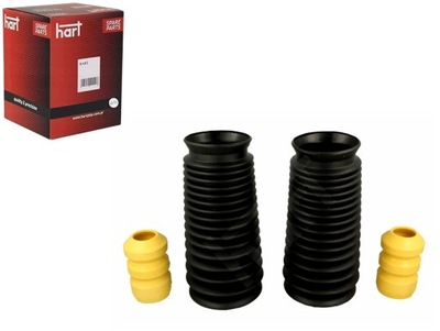 Комплект защита i отбойники амортизатора saab перед hart фото №1