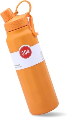 Izolowana Butelka Na Wodę Ze Stali Nierdzewnej, Termos Z Szerokim Otworem