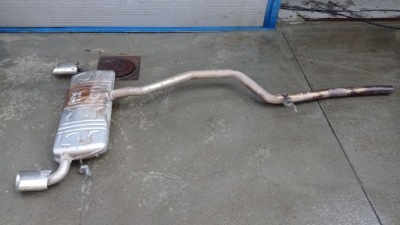 Mercedes b-klasa w246 2.2 cdi труба вихлопна гасник 2464910700 фото №1