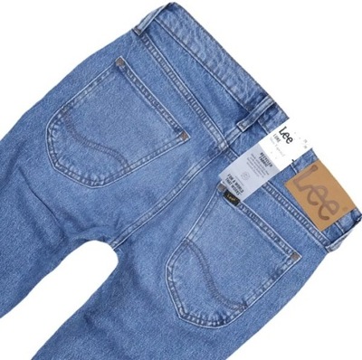 LEE LUKE MIST INDIGO jeansy slim tapered W28 L32