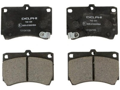 ZAPATAS PARTE DELANTERA MAZDA DEMIO 1.3 1.5 98-03  