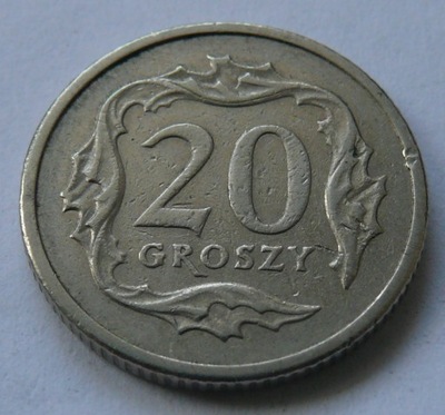 POLSKA - 20 gr 1996 - obiegowa (2)