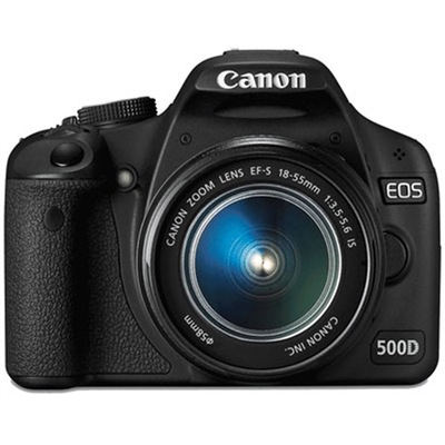 Lustrzanka Canon EOS 500D + Obiektyw 18-55mm