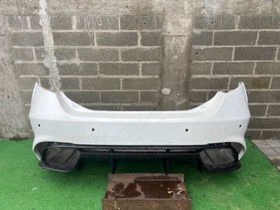 Alfa romeo giulia quadrifoglio бампер задняя фото №1