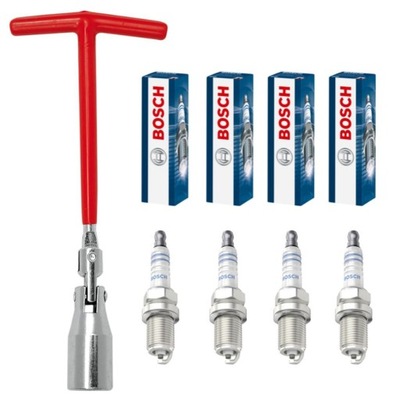 СВЕЧА ЗАЖИГАНИЯ BOSCH СУПЕР PLUS +8 FR7DC+KLUCZ