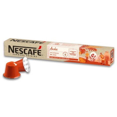 Kapsułki do nespresso Nescafe Anders 10 szt
