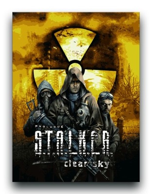 S.T.A.L.K.E.R. 2 OBRAZ 120x80 plakat gra 3 Stalker