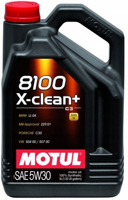 OLEJ MOTUL 8100 X-CLEAN+ 5W30 C3 5L