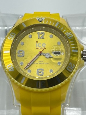 Zegarek męski sportowy żółty Ice Watch pasek gumowy
