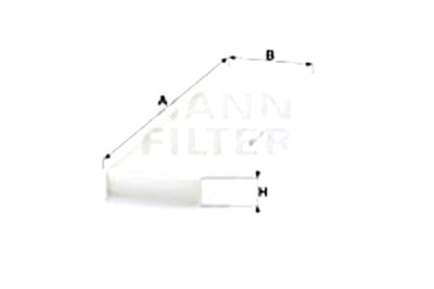 MANN-FILTER FILTRAS KABINOS MINI R56 R57 R58 R59 CLUBMAN R55 CLUBVAN R55 