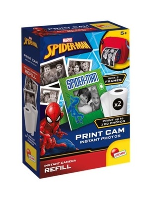 Rolki do zdjęć Print Cam Instant Photos Marvel Spiderman 2szt. - LISCIANI