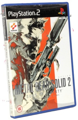 Metal Gear Solid 2 Ps2 GameBAZA